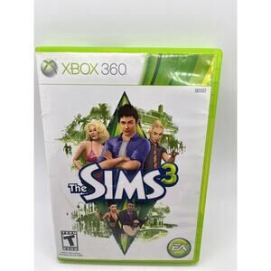 The Sims 3 Microsoft Xbox 360 Game Works Complete tested